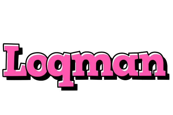 Loqman girlish logo