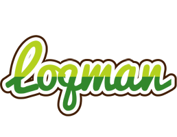 Loqman golfing logo