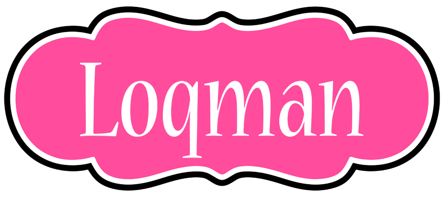 Loqman invitation logo