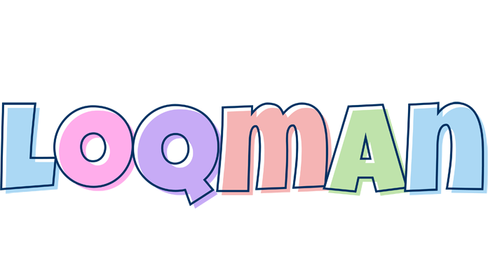 Loqman pastel logo