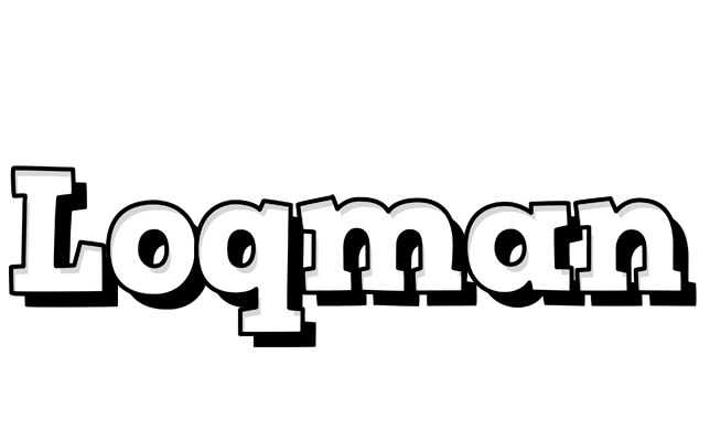 Loqman snowing logo