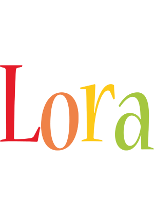 Lora birthday logo