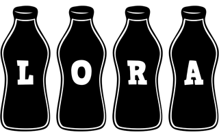 Lora bottle logo