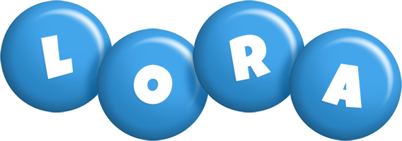 Lora candy-blue logo