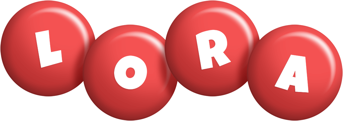 Lora candy-red logo