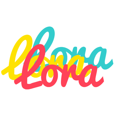 Lora disco logo