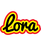 Lora flaming logo