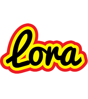 Lora flaming logo