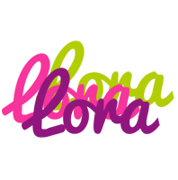 Lora flowers logo