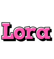 Lora girlish logo