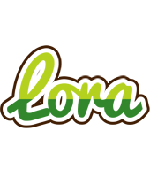 Lora golfing logo