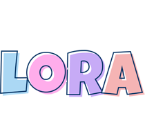 Lora pastel logo