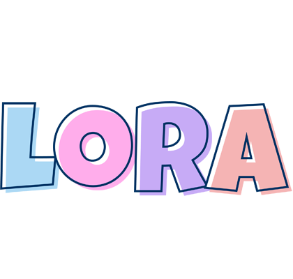 Lora pastel logo