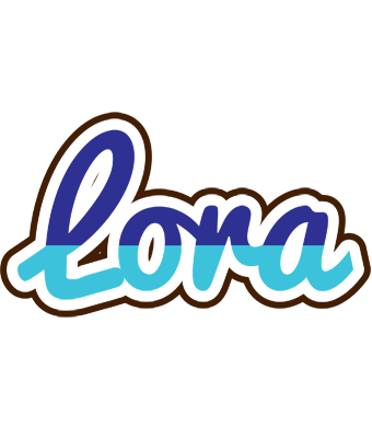 Lora raining logo