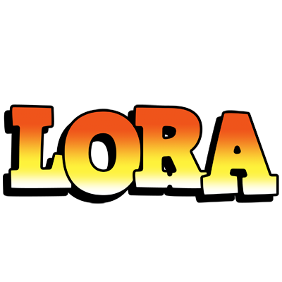 Lora sunset logo