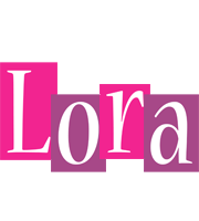 Lora whine logo