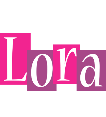 Lora whine logo