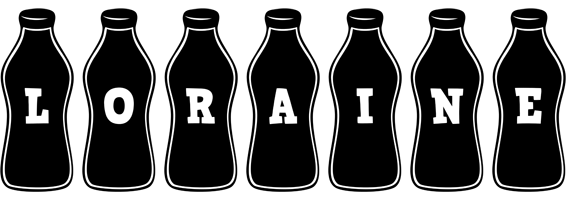 Loraine bottle logo