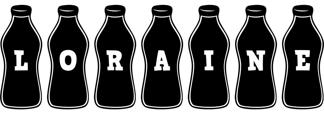 Loraine bottle logo