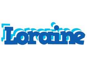 Loraine business logo