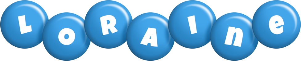 Loraine candy-blue logo