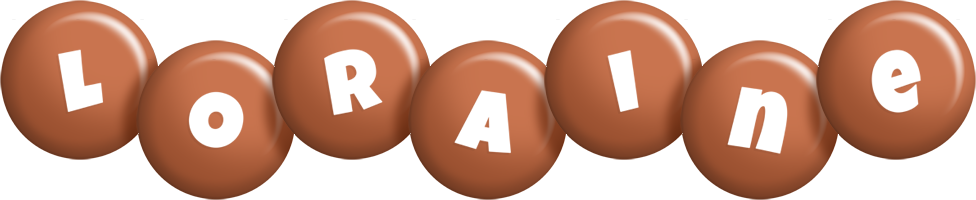 Loraine candy-brown logo