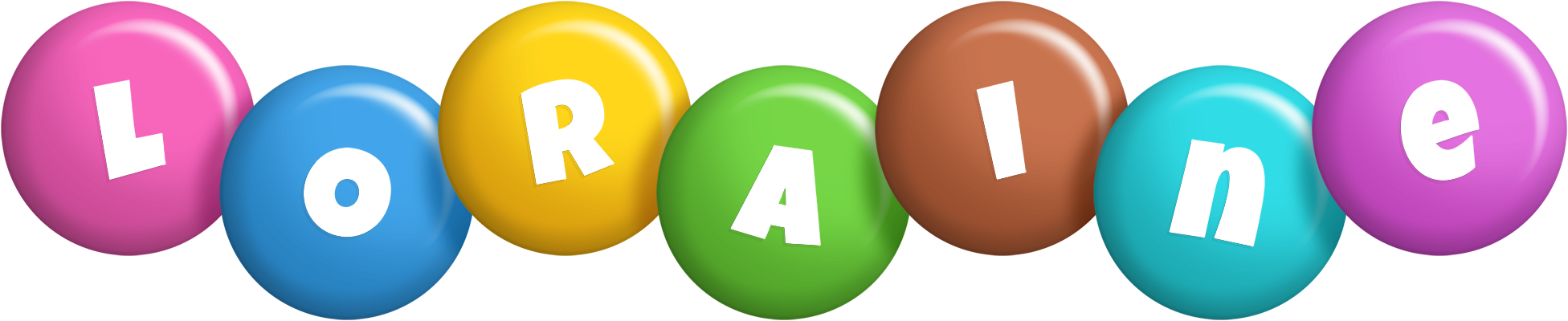 Loraine candy logo