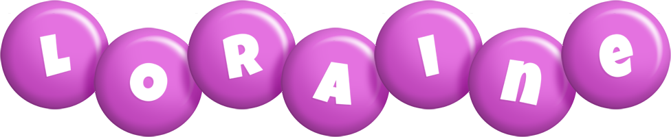 Loraine candy-purple logo