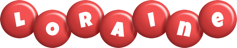 Loraine candy-red logo