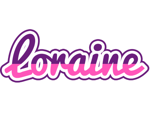 Loraine cheerful logo