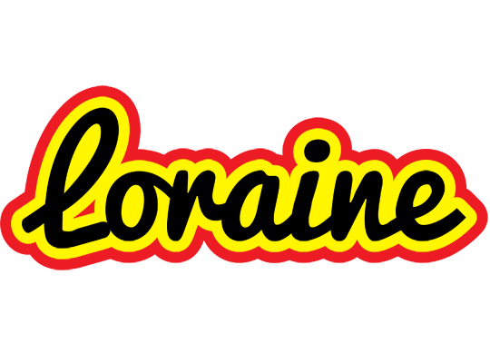 Loraine flaming logo