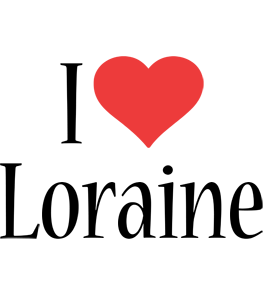 Loraine i-love logo