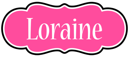 Loraine invitation logo