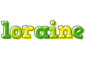 Loraine juice logo