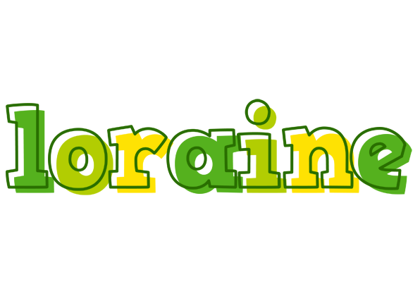 Loraine juice logo