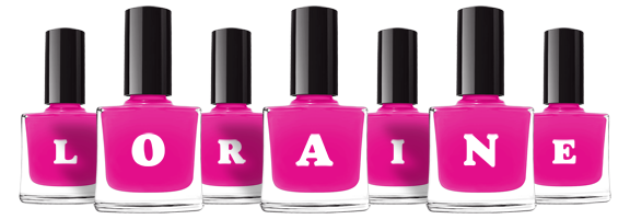 Loraine nails logo