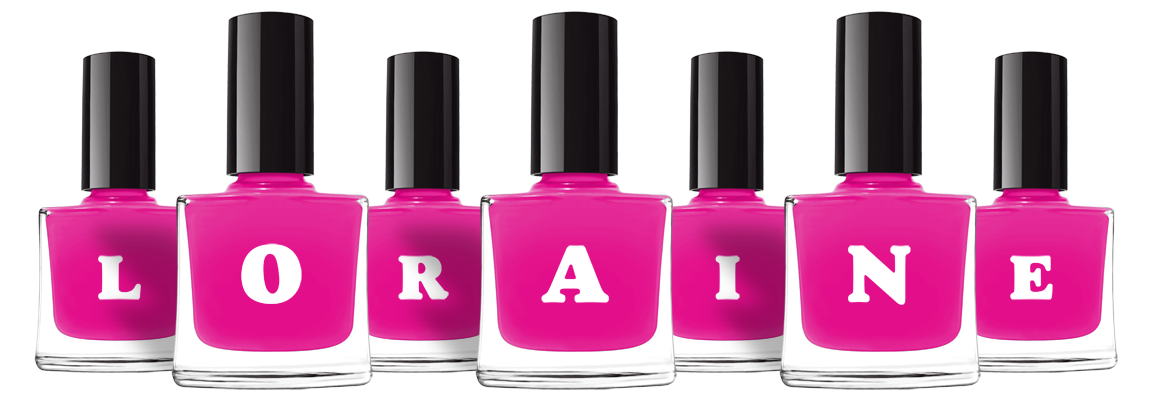 Loraine nails logo