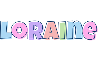 Loraine pastel logo