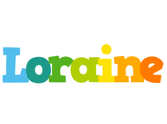 Loraine rainbows logo