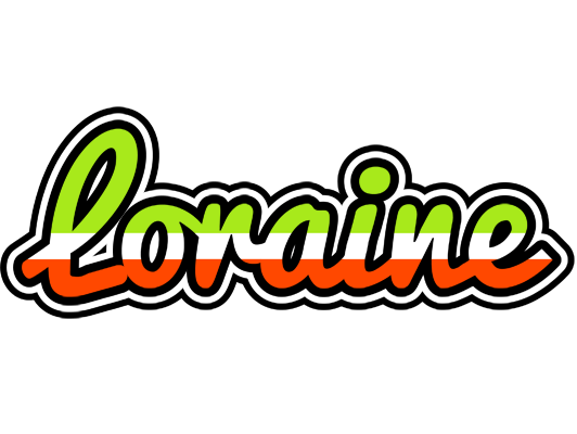 Loraine superfun logo