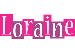 Loraine whine logo