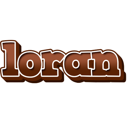Loran brownie logo