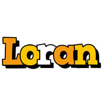 Loran cartoon logo