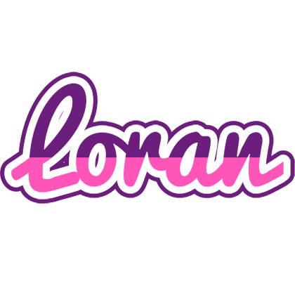 Loran cheerful logo