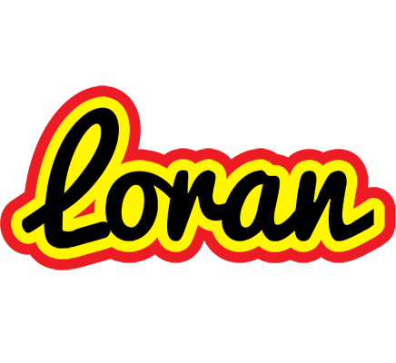 Loran flaming logo