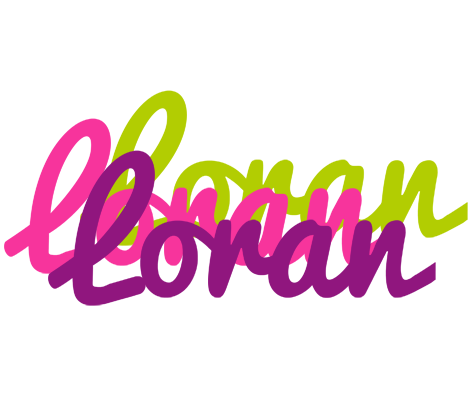 Loran flowers logo