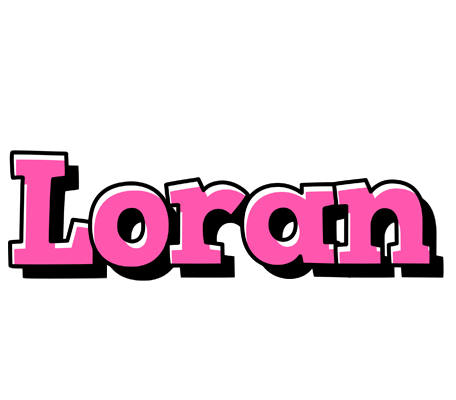Loran girlish logo