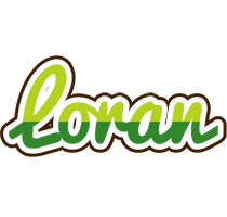 Loran golfing logo