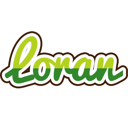 Loran golfing logo