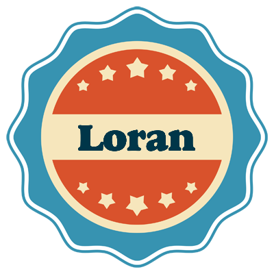 Loran labels logo